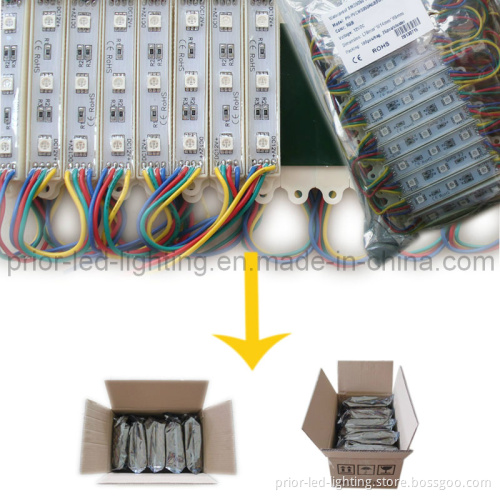 RGB LED Module Light (PR-PVC5050RGB3-WP65-12)
